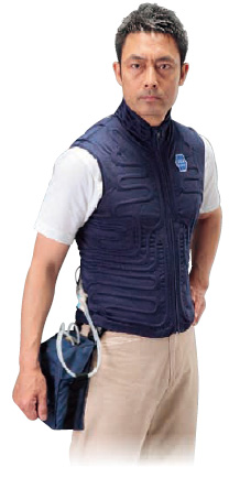 Cooling underwear vest type